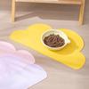 Cloud-Shaped Silicone Pet Placemat: Waterproof, Non-slip, Leak-proof for Cat & Dog Food