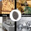 Абразивный инструмент DIY проекты Войлочный полировальный круг 6 дюймов Диск Устойчивый к высоким температурам Эффективный Хороший эффект песочной зернистости