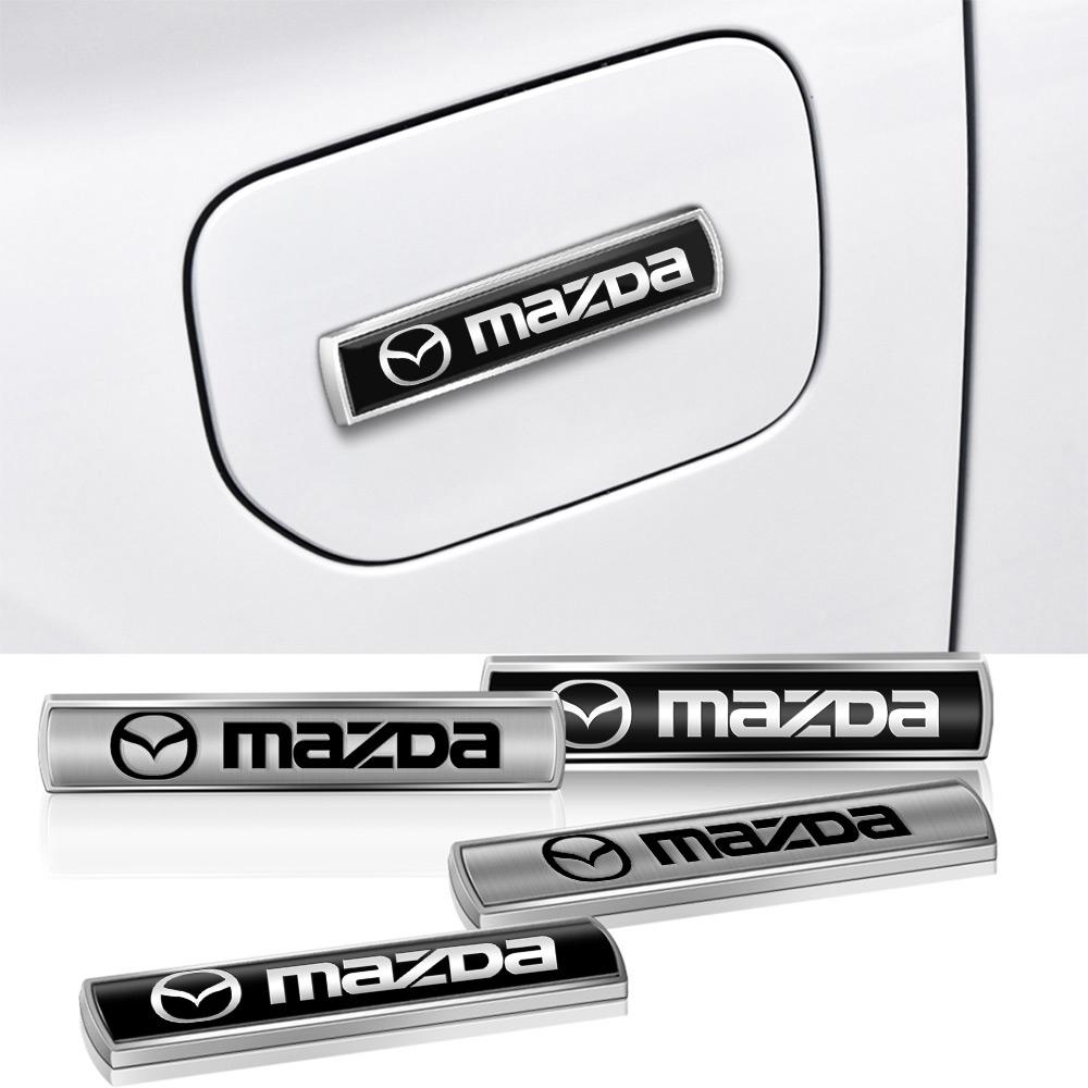 3D Metal Car Style Body Trunk Decoration Sticker Emblem Sticker Accessories For Mazda Axela Demio Atenza CX5 CX3 CX7 CX30 CX60 2