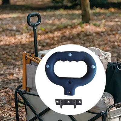 Складная ручка для тележки, сменная ручка для тележки для садовых покупок, запасные части, легко