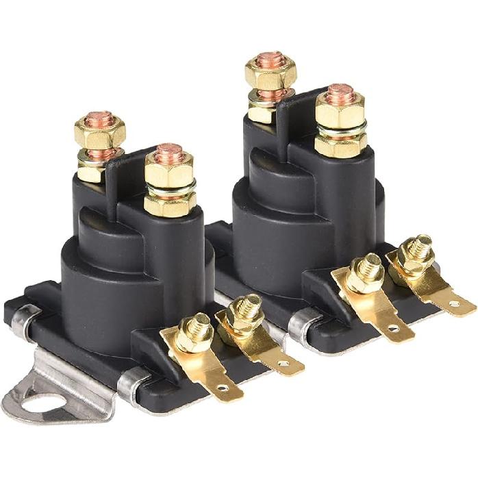 MaySpare 2PCS 12V Power Trim Solenoid Switch For Mercury Mariner Outboard Motors 35-275 HP 89-846070 89-94318 MerCruiser 89-96158T