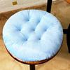 Extra Thick Fluffy Velvet Cushion Pad for Long Sitting - Large Round Chair or Floor Mat