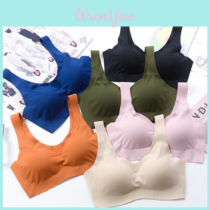 Lace Ladies Comfort Sports Yoga Bra Push Up Wireless Bralette Non Wire Seamless