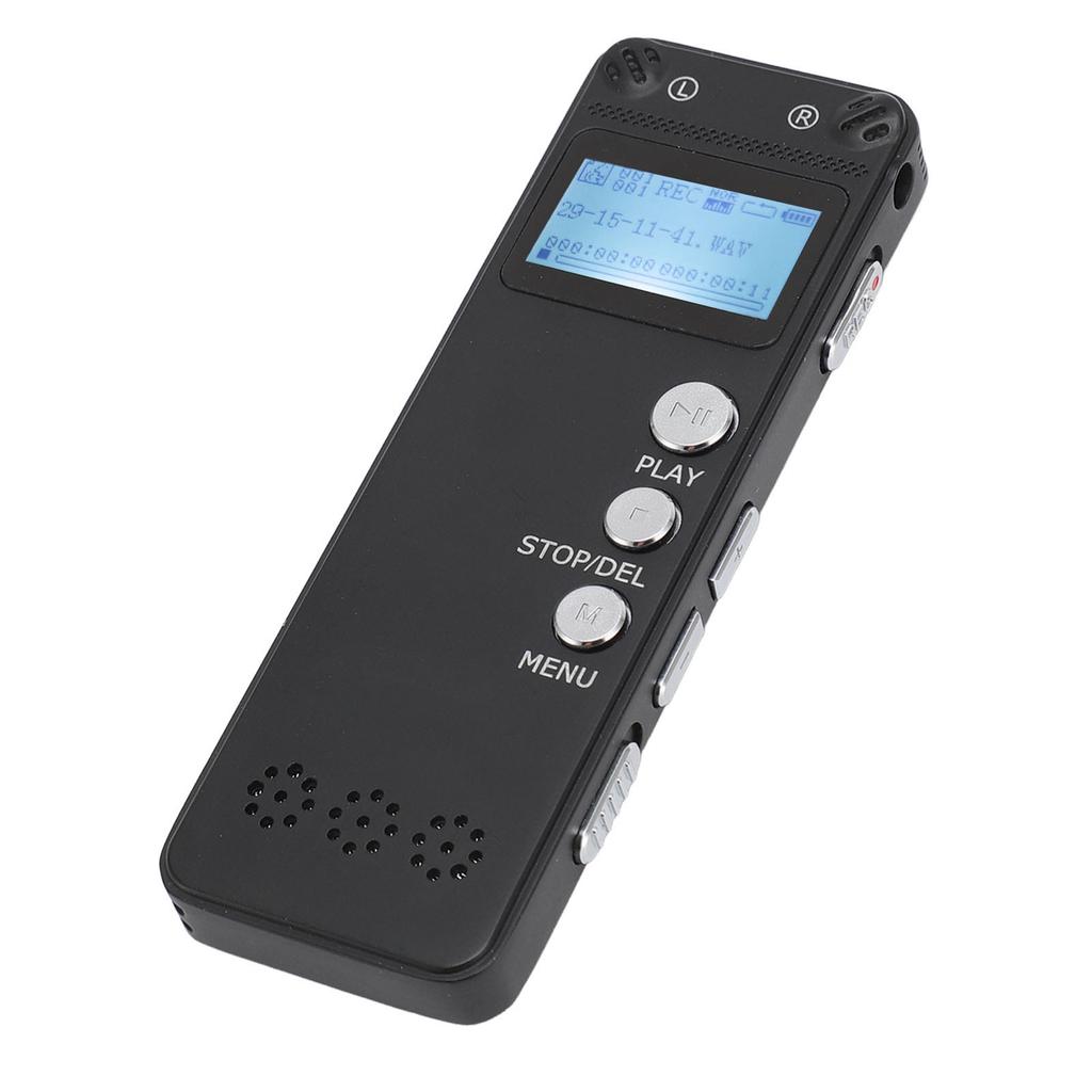 Цифровой диктофон профессиональный запись одной кнопкой HD шумоподавление запись по голосу MP3-плеер с