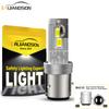 BA20D LED Headlight Bulbs 6000K 4000LM Super Bright Fog Light Kit BA21D H6 12-18V Motorcycle Lighting Waterproof IP65 2Pcs