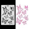 1PC Butterfly Stencils for Wall Painting DIY Scrapbooking Po Album Paper Card Making Craft