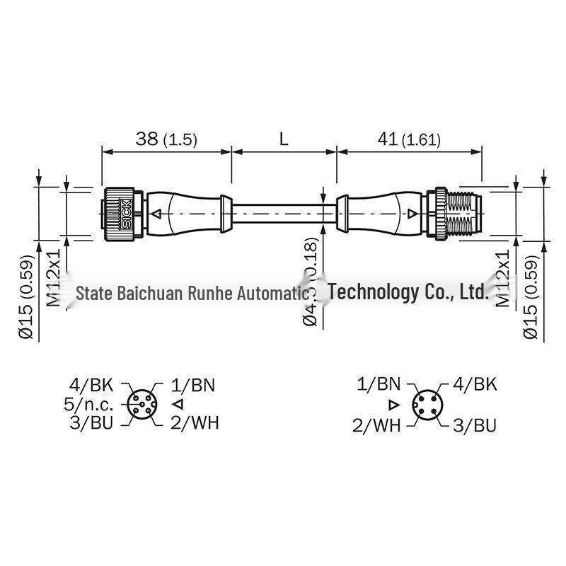 YF2A14-050UB3M2A14 Кабель возбуждения датчика 2096001 - Запрос нового товара