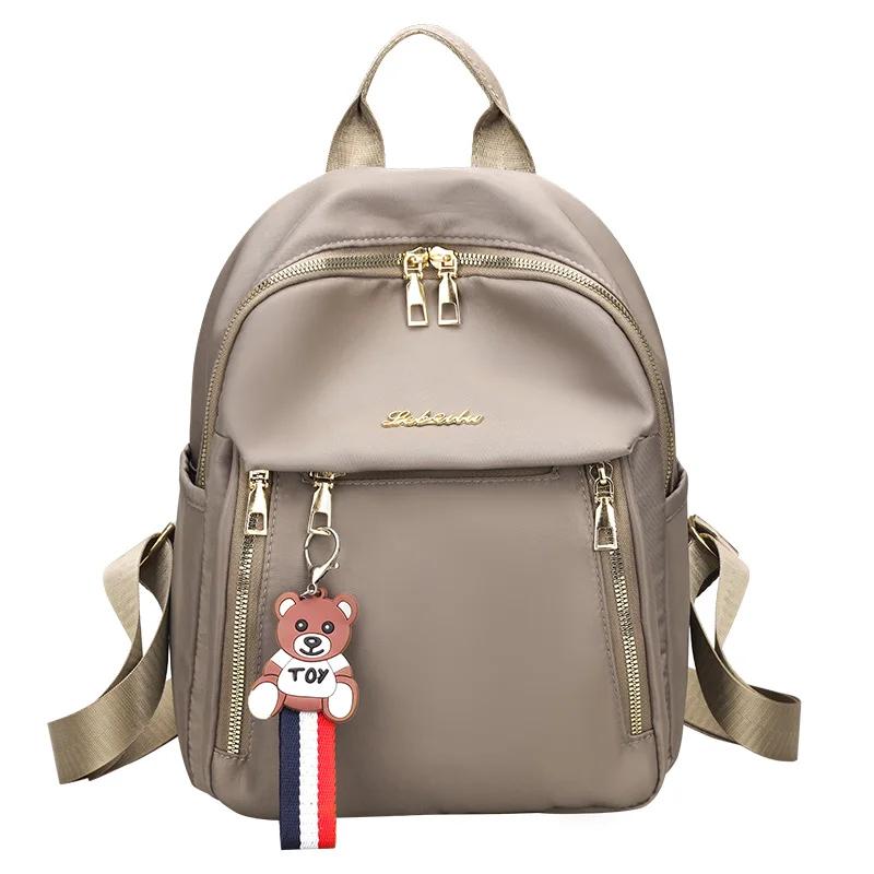 Прочные водонепроницаемые нейлоновые рюкзаки большой емкости с застежкой-молнией, горячая распродажа, универсальная женская сумка mujer