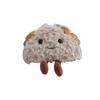 Cute Sandwich Plush Keychain Toy With Pp Cotton Filling For Kids Gift