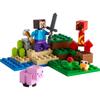 Конструктор LEGO Minecraft Встреча с Крипером Набор 21177 Строительные блоки Игрушка для детей от 7 лет