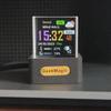 Zmart GeekMagic GIFTV Хрустальный Куб Фотодисплей Голографический Настольный Умная Погодная Станция Цифровые Часы Альбом с GIF-анимацией Голографические Часы Хрустальный Ph