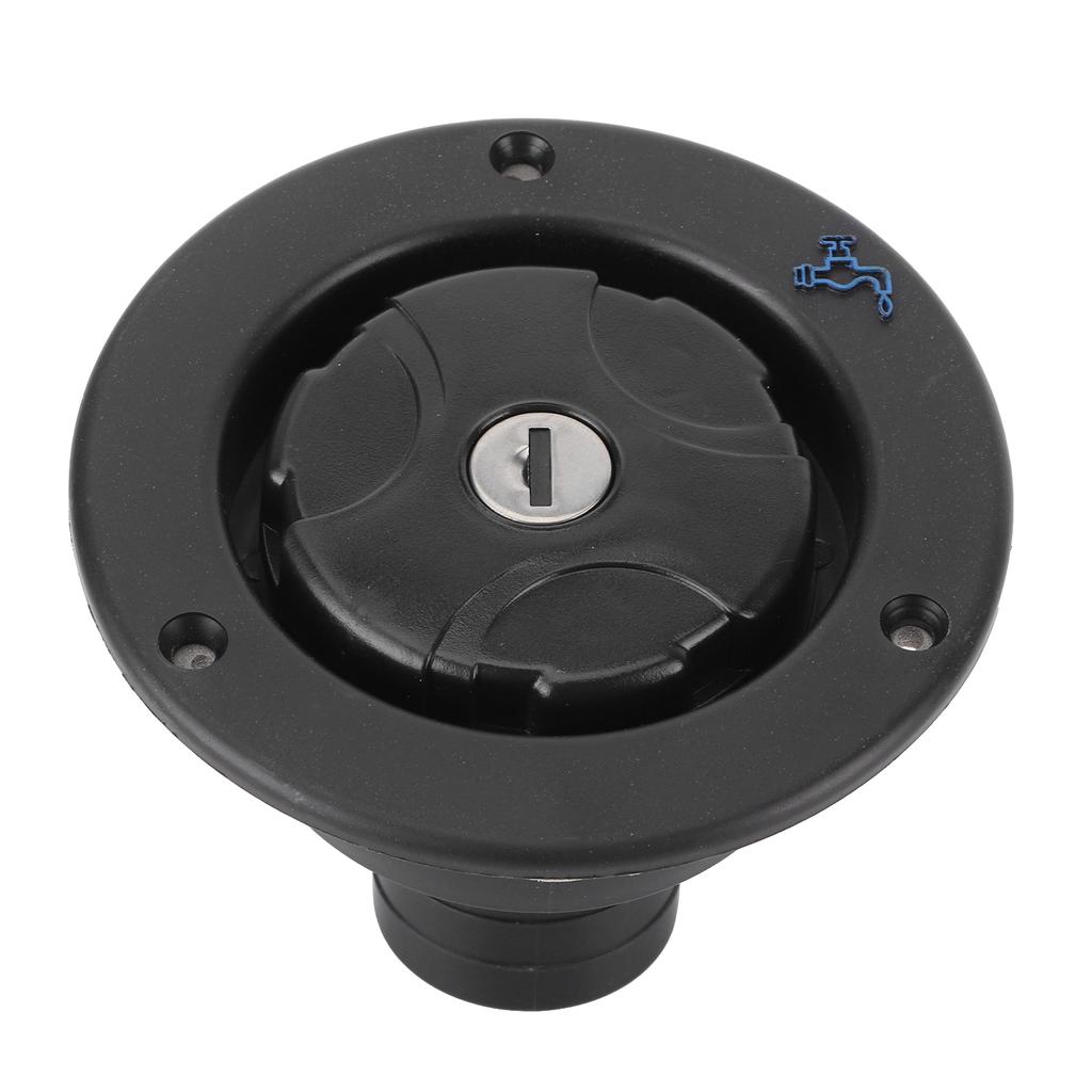 Гравитационный залив пресной воды с запирающейся герметичной крышкой для заливки воды с 2 ключами для автодома-кемпера