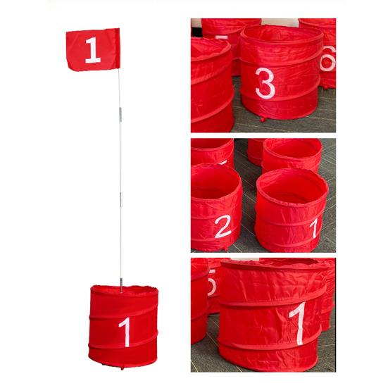 Портативный набор для тренировки гольфа Пиклболы Пляжное ведро Тренировочный набор с сеткой для чиппинга Легкая игра на открытом воздухе для заднего двора, парка