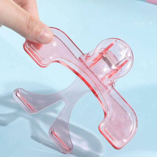 Прозрачный держатель для страниц, зажим, Hands-Free, помощник для чтения книг и документов, портативный мини-акриловый зажим для книг, для нот, студентов, профессионалов