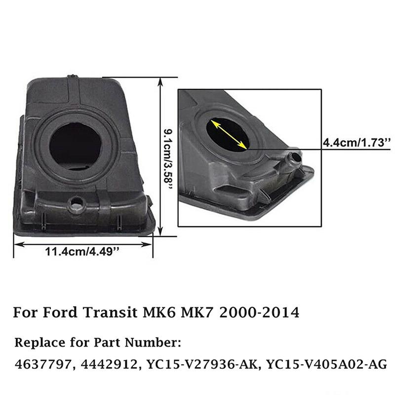 Основание крышки топливного бака автомобиля Белая крышка топливного отверстия 4442912 4637797 Аксессуары для Ford Transit MK6 Mk7 2000-2014