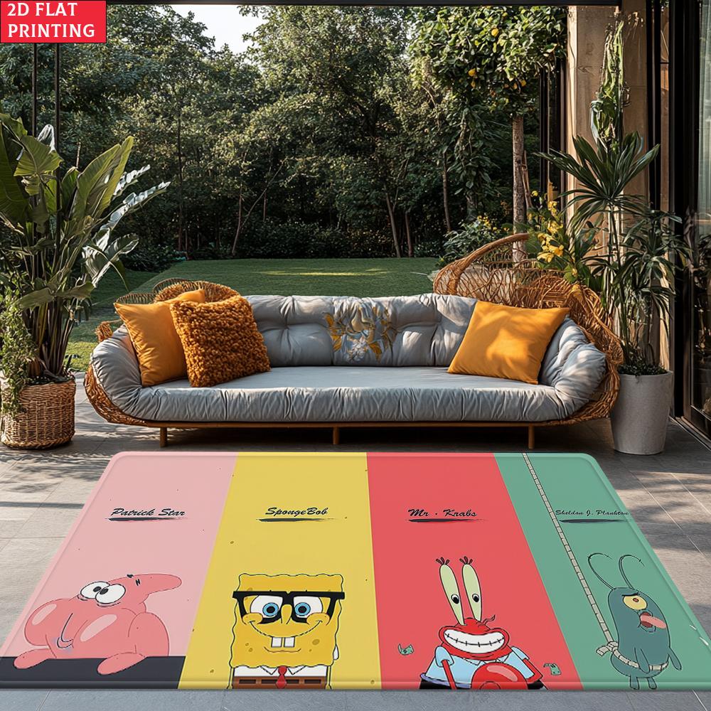 cartoon animal Large Room Carpet Non Slip Cartoon Kids Bedroom Living Room Floor Mat Home Decor Children's Play Carpet cool rugs