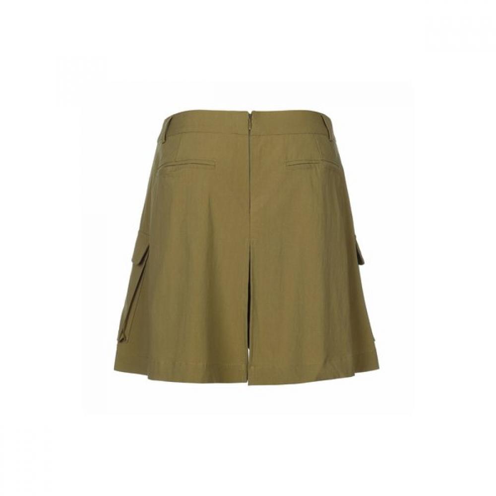 Bermudagrass Cargo Pocket Skirt Pants Olive