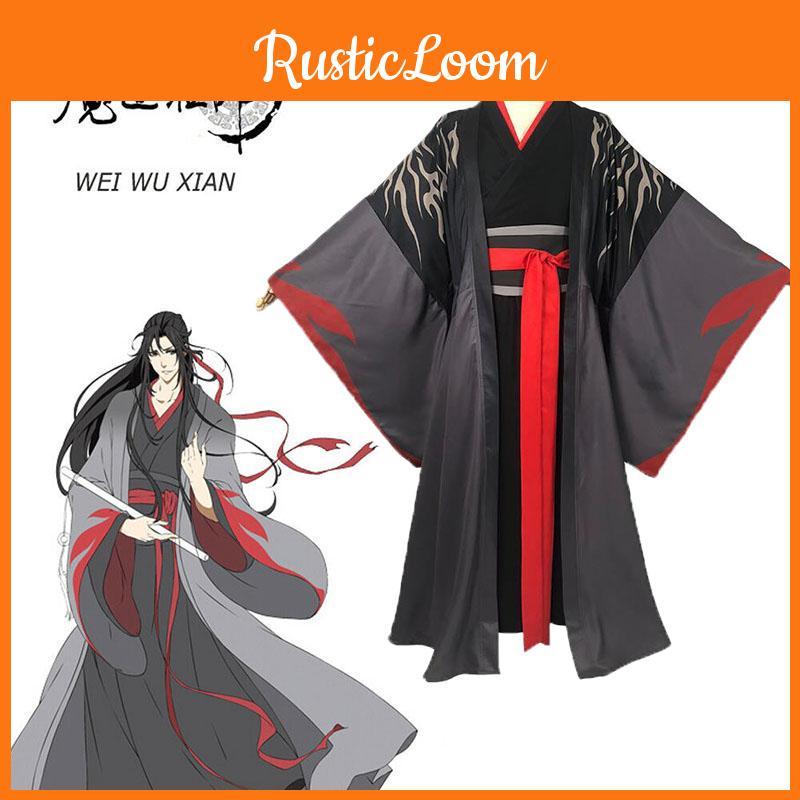 Изысканный костюм для косплея Мо Дао Вэй Усяня для поклонников «Магистра дьявольского культа»