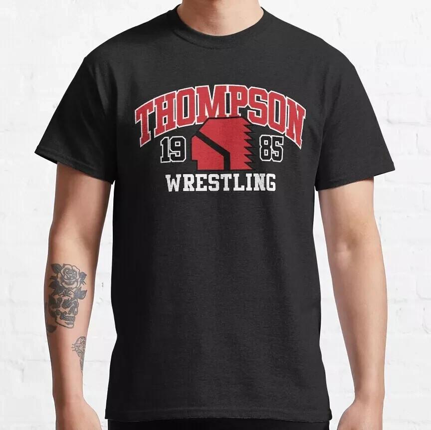 ХОТОВЫЙ Классическая футболка Thompson High Wrestling 1985 Размер S-5XL Лучший подарок Унисекс Футболка