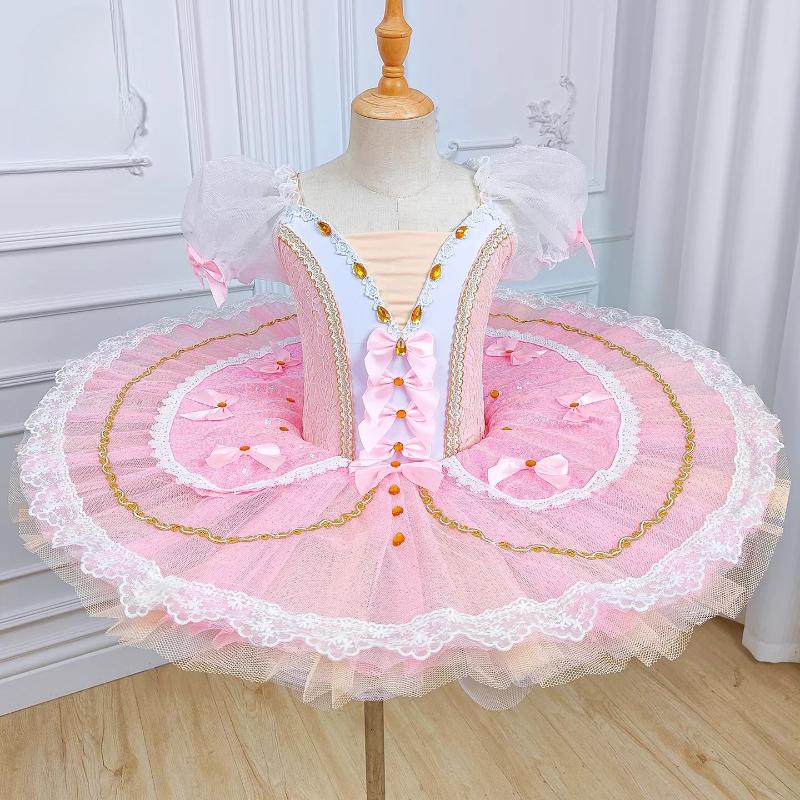 Summer Ballet Dress Dance Performance Costume Fashion Dresses for Girls Ballerina Clothing Children's Stage Outfit kids clothes
