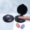 1Pcs Mini Stamp Pad Waterproof Thumbprint Ink Pad Fingerprint Ink Pad  Identification Security