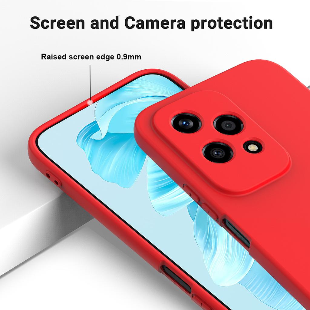 Чехол для Honor 200 Lite с ремешком, жидкий силиконовый чехол для телефона, защита камеры
