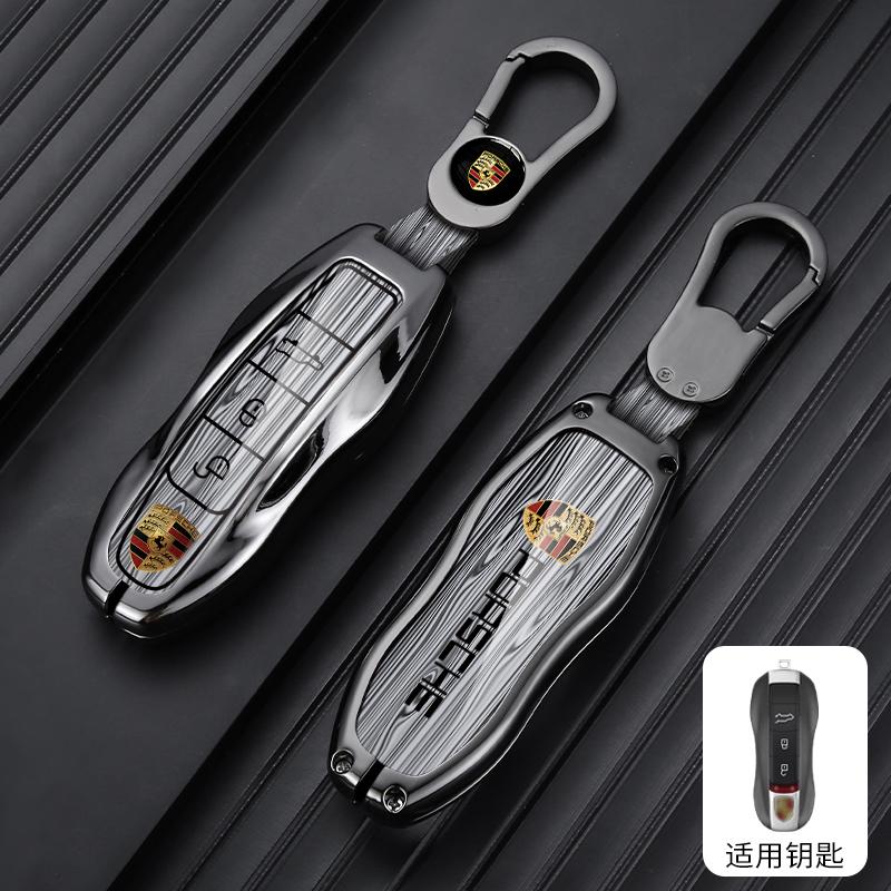 Car Smart Key Case Cover Shell For Porsche Panamera Spyder Carrera Macan Cayman Cayenne 911 970 981 991 Keyless Auto Accessories