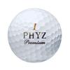 Мячи для гольфа BRIDGESTONE PHYZ Premium 1 дюжина (12 Шариков) Золотая Жемчужина PMGX