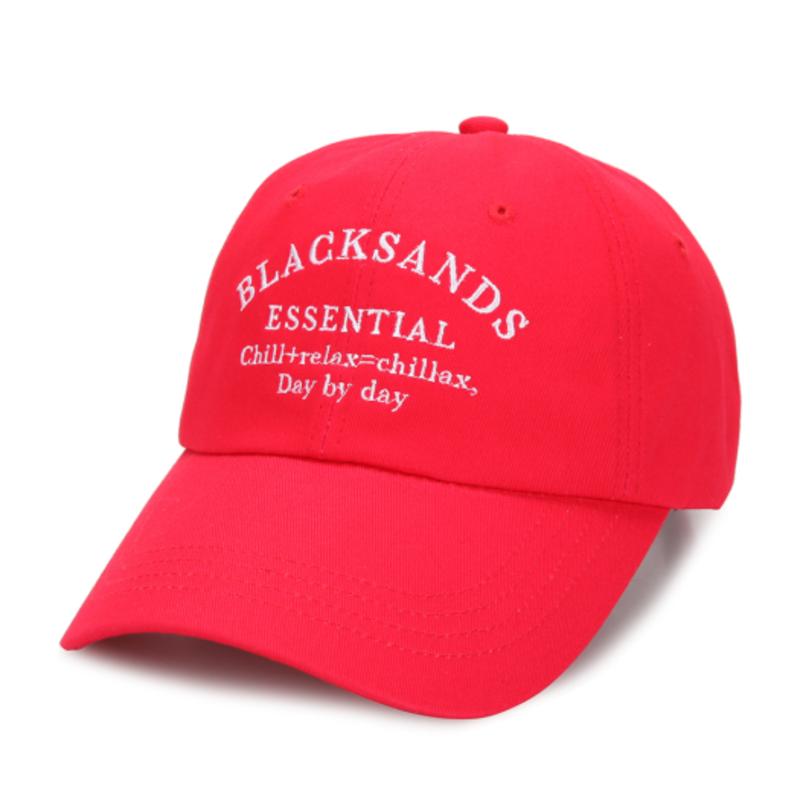 BLACK SANDS Chillax Essential Вышитая бейсболка_красная