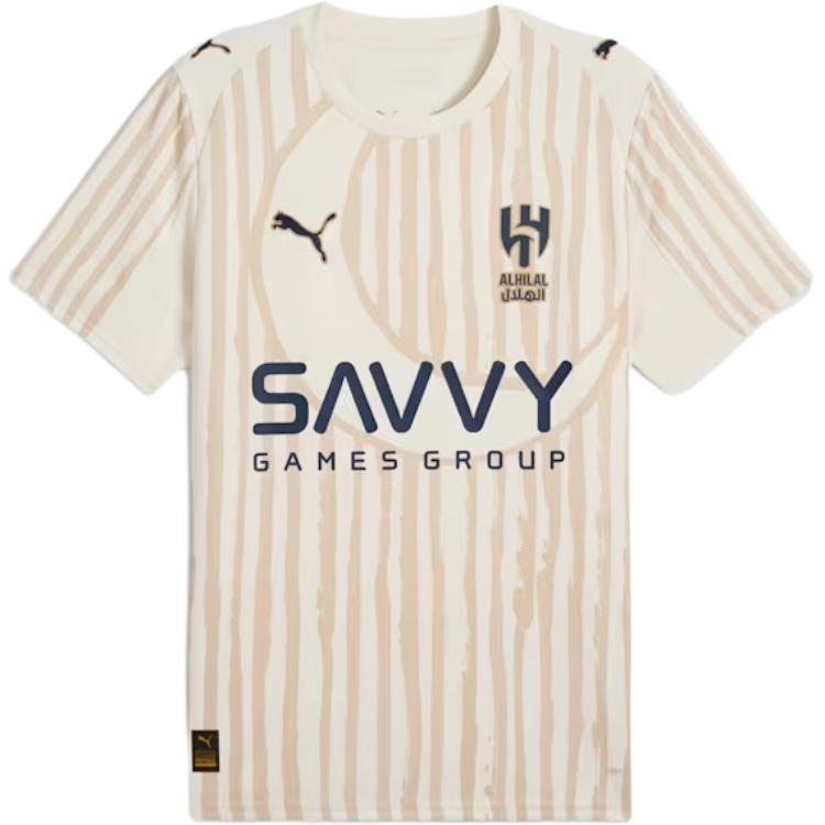Puma Kidsuper Studios Ss25 Al-Hilal Saudi Fc Replica Comfortable Sports Fashion Short Sleeve Football Shirt Men tops 78107415