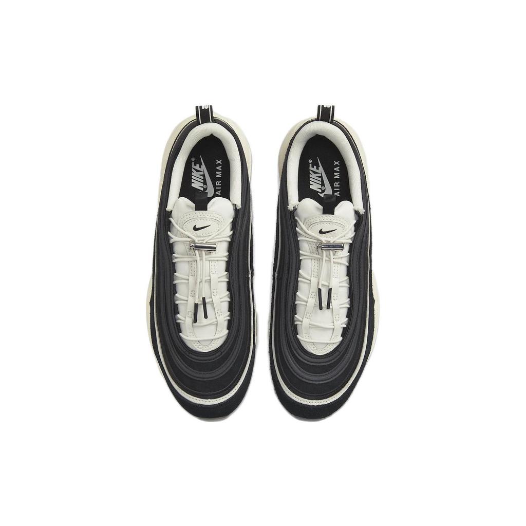 Nike Женские кроссовки Air Max 97 Premium Hangul Day черно-белые светло-серебристые DZ5316-010