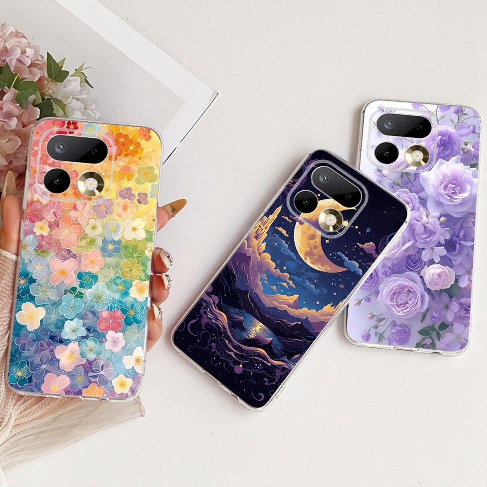 6.78'' For Realme 16Pro RMX5121 RMX5120 Case For Realme 16 Pro Cover Fashion Butterfly Cute Cat Cool Painted Soft Phone Casing