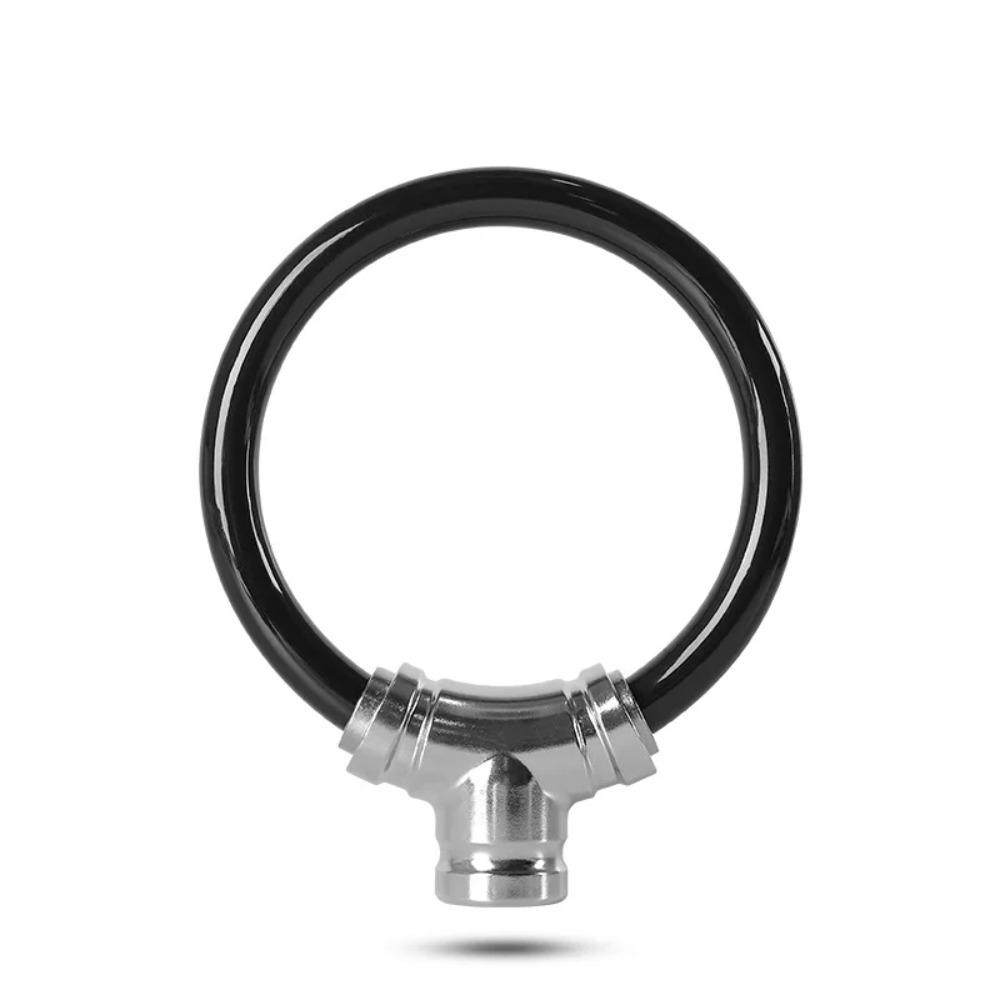 Anti-theft Bike Safety Lock Waterproof with 2 Keys Bicycle Chain Lock Anti-shear Thickened Mountain Bike Lock Electric Bike 4