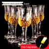 Набор бокалов для вина Flavinmci European Diamond Stem (6 упаковок)