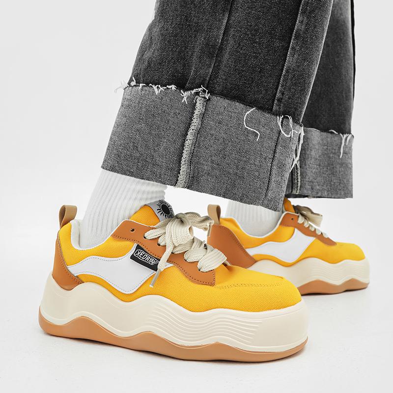 2024 Модные мужские красные парусиновые туфли уличные кроссовки на платформе мужские унисекс дизайнерские повседневные вулканизированные туфли мужские tenis lona masculino