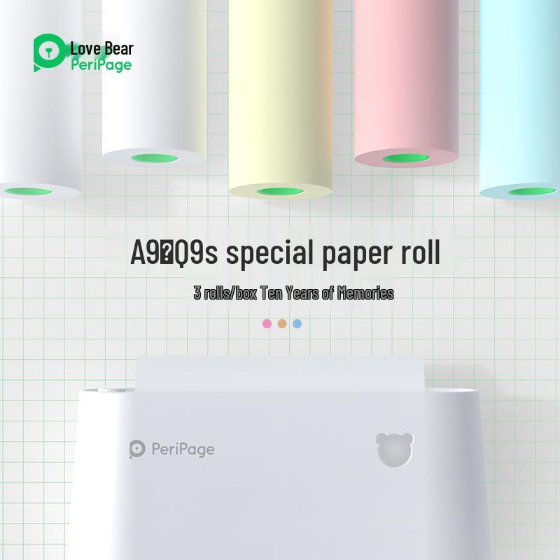 Термобумага для фото высокого разрешения Ericbear A9, Памятка на десять лет, Печать без ошибок и с тройной защитой.