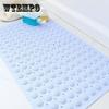 Нескользящий коврик для ванной комнаты без запаха, для ванной, душа, большая присоска, массажная подушечка для ног, гигиенический коврик с интервалом для воды