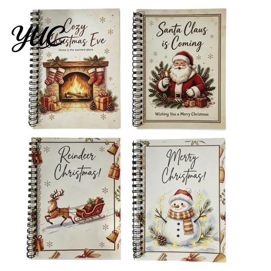 Greeting Card Organizer Christmas Gift Holder Book, Thickened Paper Decorative Card, Interactive Unfolding Experience Multi-Scenario Personal Message