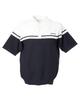 Jack Bunny Short Sleeve Knit Polo Shirt Golf Sweater Size 4 Men's (Brand Logo) / / 262-5275837 030_White, [M]