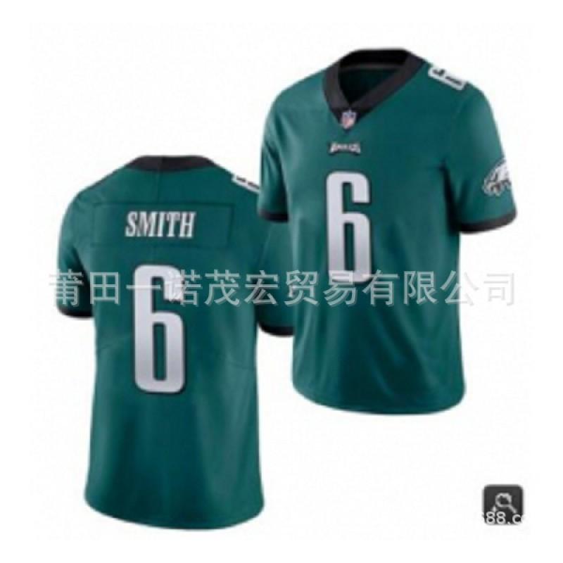 Philadelphia Eagles Football Jersey Embroidered Player Numbers Mens Sports Shirts