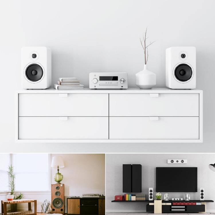 6,5-дюймовый водонепроницаемый динамик-сабвуфер мощностью 40 Вт для средних и низких частот и усиливает громкость звука