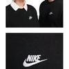 Nike Sports Breathable New Chinese Style Embroidered Versatile Letter Logo Round Neck Sweatshirt Unisex Sweatshirt Black BV2667-010(TEAM702-A10)