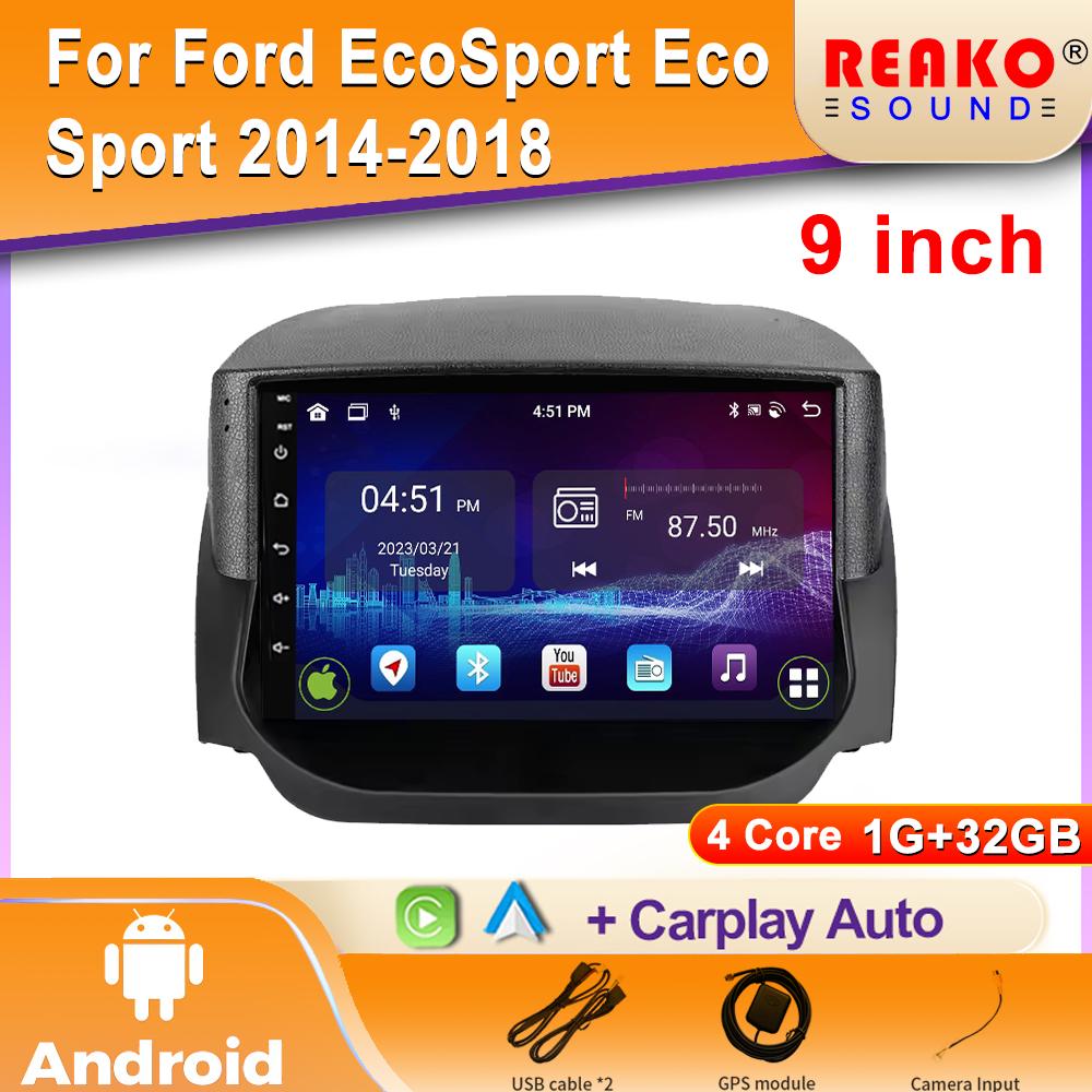 Android Car Radio For Ford EcoSport Eco Sport 2014-2018 Видео Мультимедийный Плеер Навигация Стерео GPS Carplay Авторадио