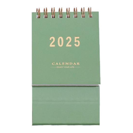 2025 Desk Calendar Annual Planner Standing Flip Calendar with Coil To-Do List Schedule Organizer Home Office School Supplies
