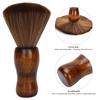 Broken Hair Sweep Brush Wood Handle Soft Brush Hair Neck Duster Brush for Salon