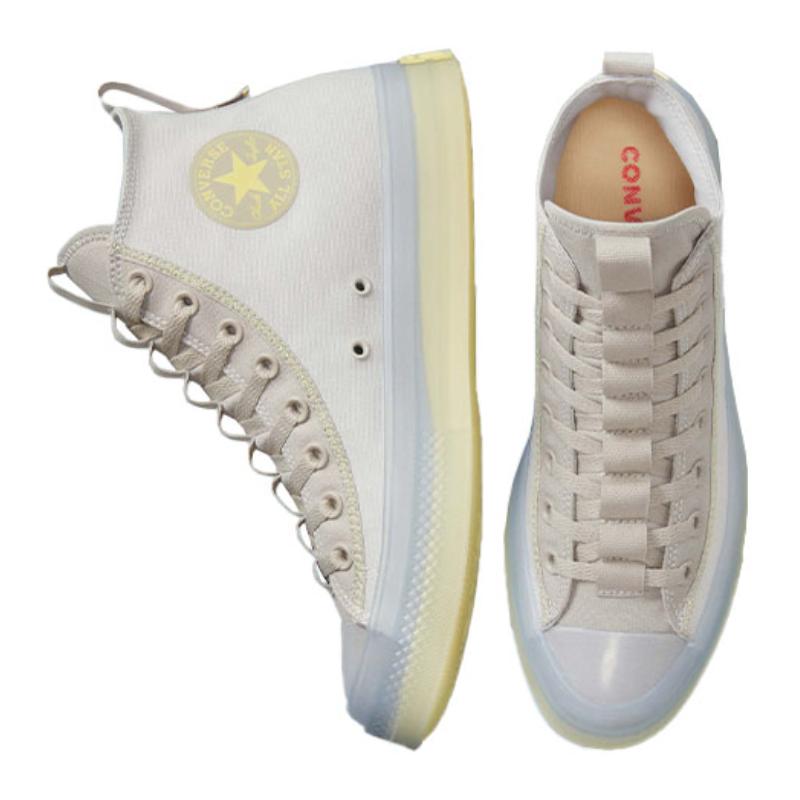 Converse Кеды Chuck Taylor All Star CX Удобные Универсальные Высокие Эспадрильи Унисекс Белый Желтый