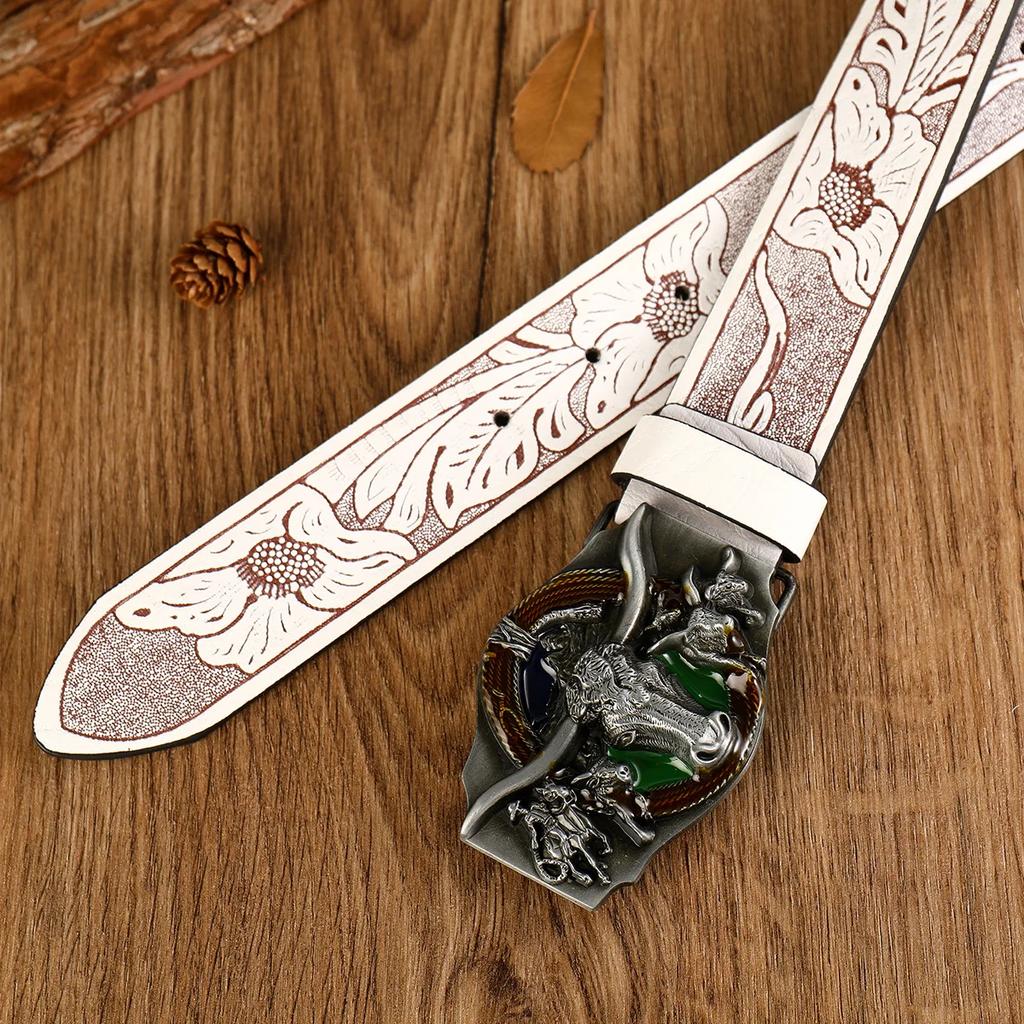 Kull Bull бычий рог, мужской кожаный ремень, коровья голова, скелет, украшение в западном ковбойском стиле, женские джинсы, пояс