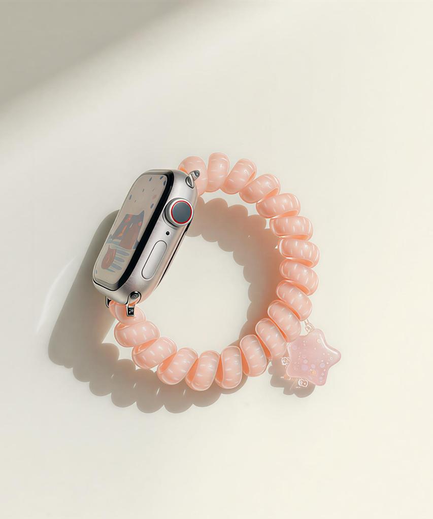 Adeo Apple Watch V1 Гелевый Спортивный Ремешок Петля Эластичный Ремешок (Тип Б)