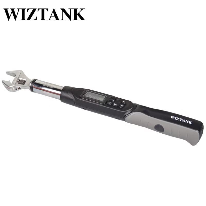 WIZTANK Регулируемый цифровой динамометрический ключ с открытым зевом