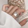 Wide Band Vintage Ring Irregular Ring Open Ring Minimalist Women Jewelry  Birthday Gift